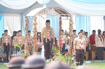 Pramuka Unila Gelar LKA 2025 Cetak Generasi Tangguh Berkarakter